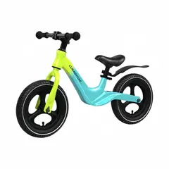 LUBABYCAS - Bicicleta Equilibrio Últra Resistente Verde