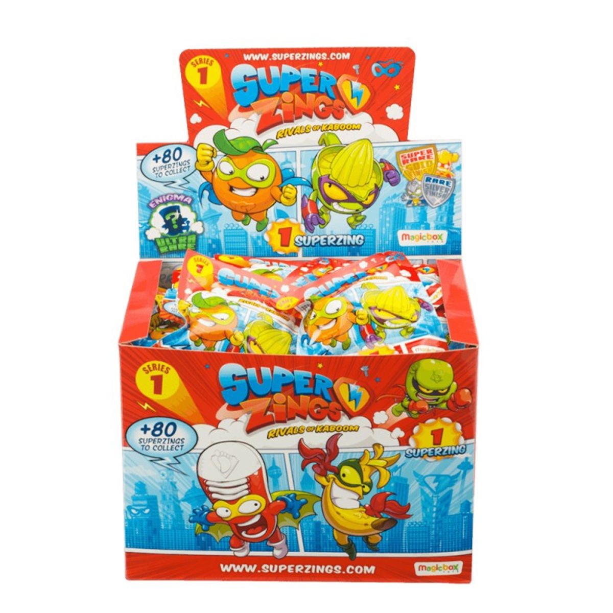 M - Super Zings Display 25 Sobres