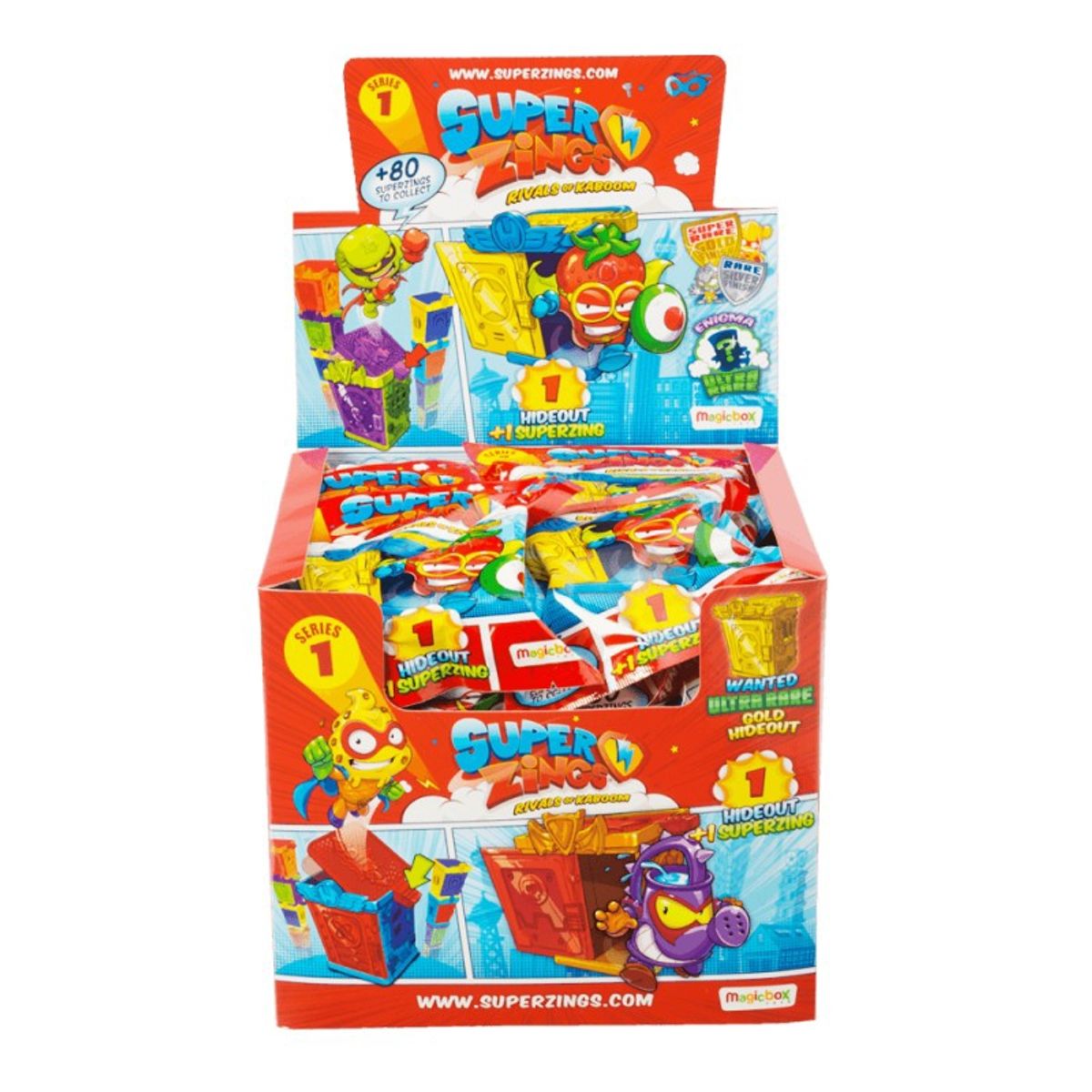 SUPERZINGS - Super Zings Escondites