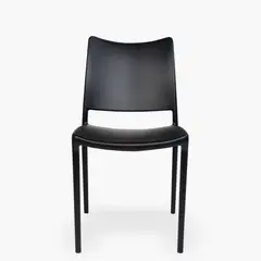 FORM DESIGN - Silla plastico terraza Todi Negro Form