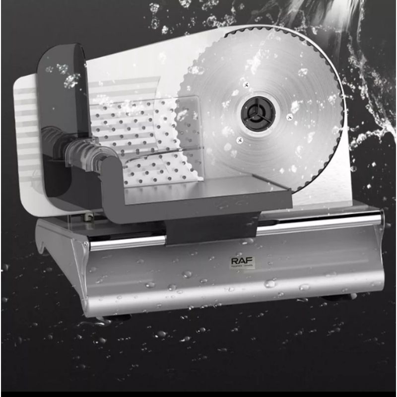GENERICO - Rebanadora Eléctrica Raf R8800 200w Queso Jamón Carne