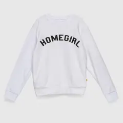 COYOTE KIDS - Polerón blanco home girl adulto algodón peruano - Blanco