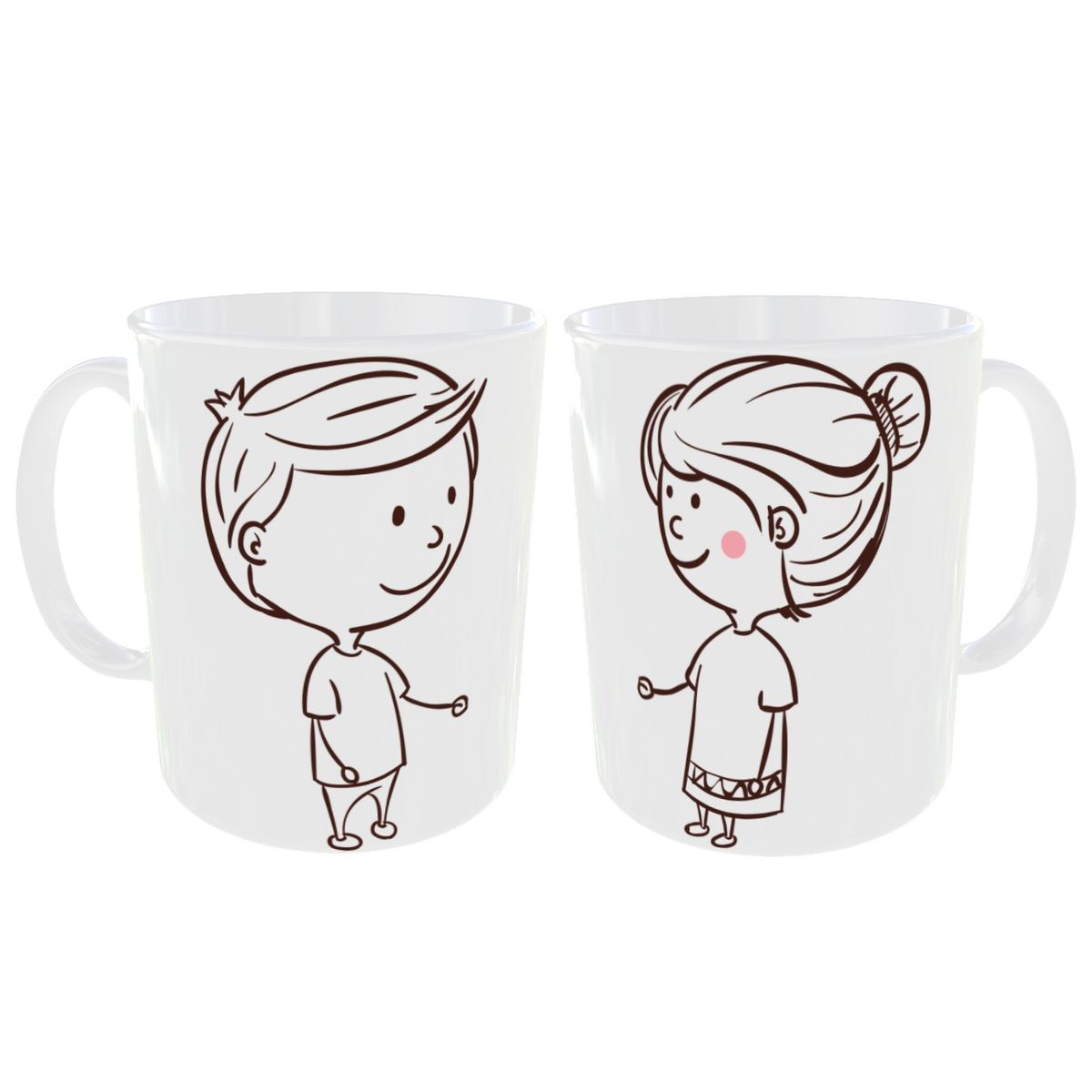 GENERICO - SET 2 TAZAS ERES MI PAREJA DE AVENTURA FAVORITA