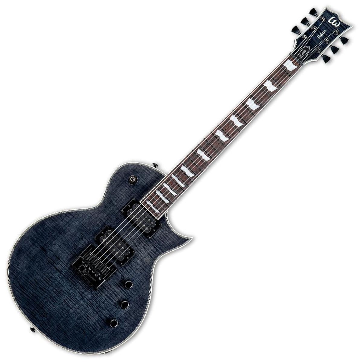 LTD - Guitarra eléctrica LTD EC-1000 Evertune - See Thru Black