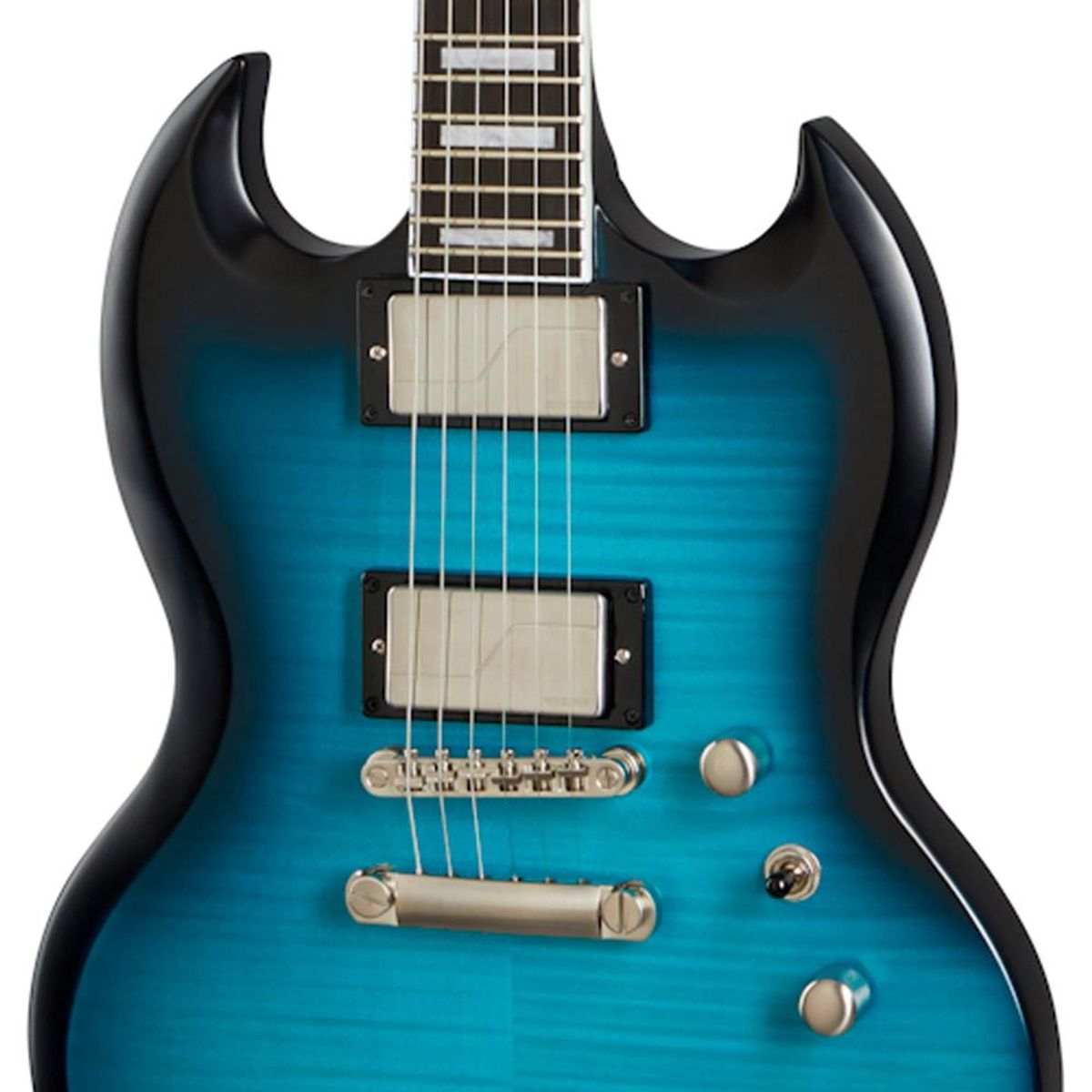 EPIPHONE - Guitarra eléctrica Epiphone SG Prophecy - Blue Tiger