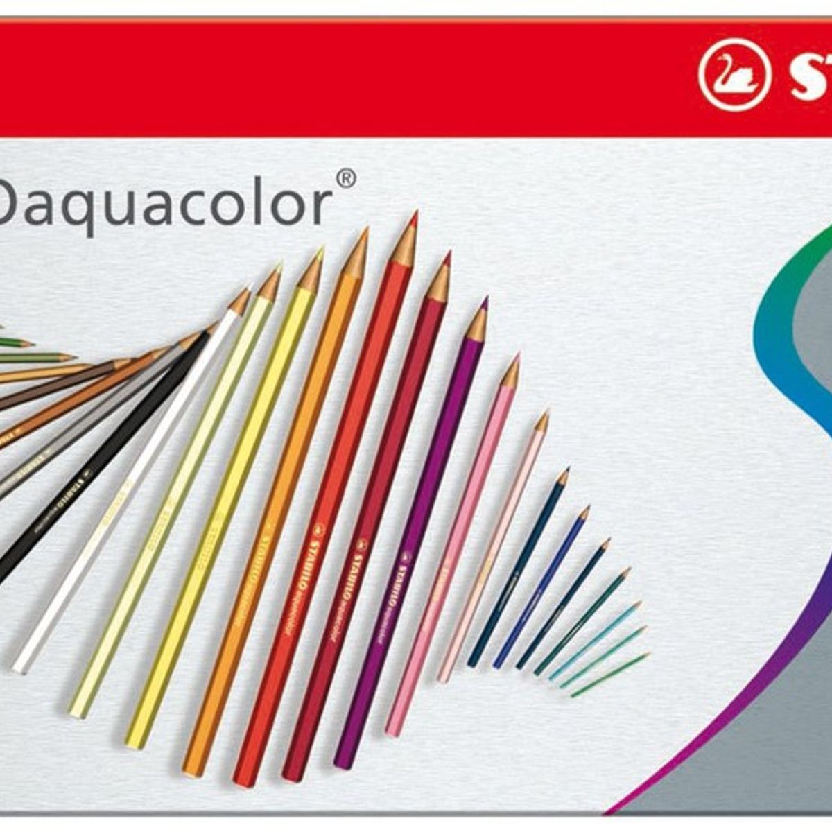 STABILO - Lápices Aquacolor 36 Colores Stabilo