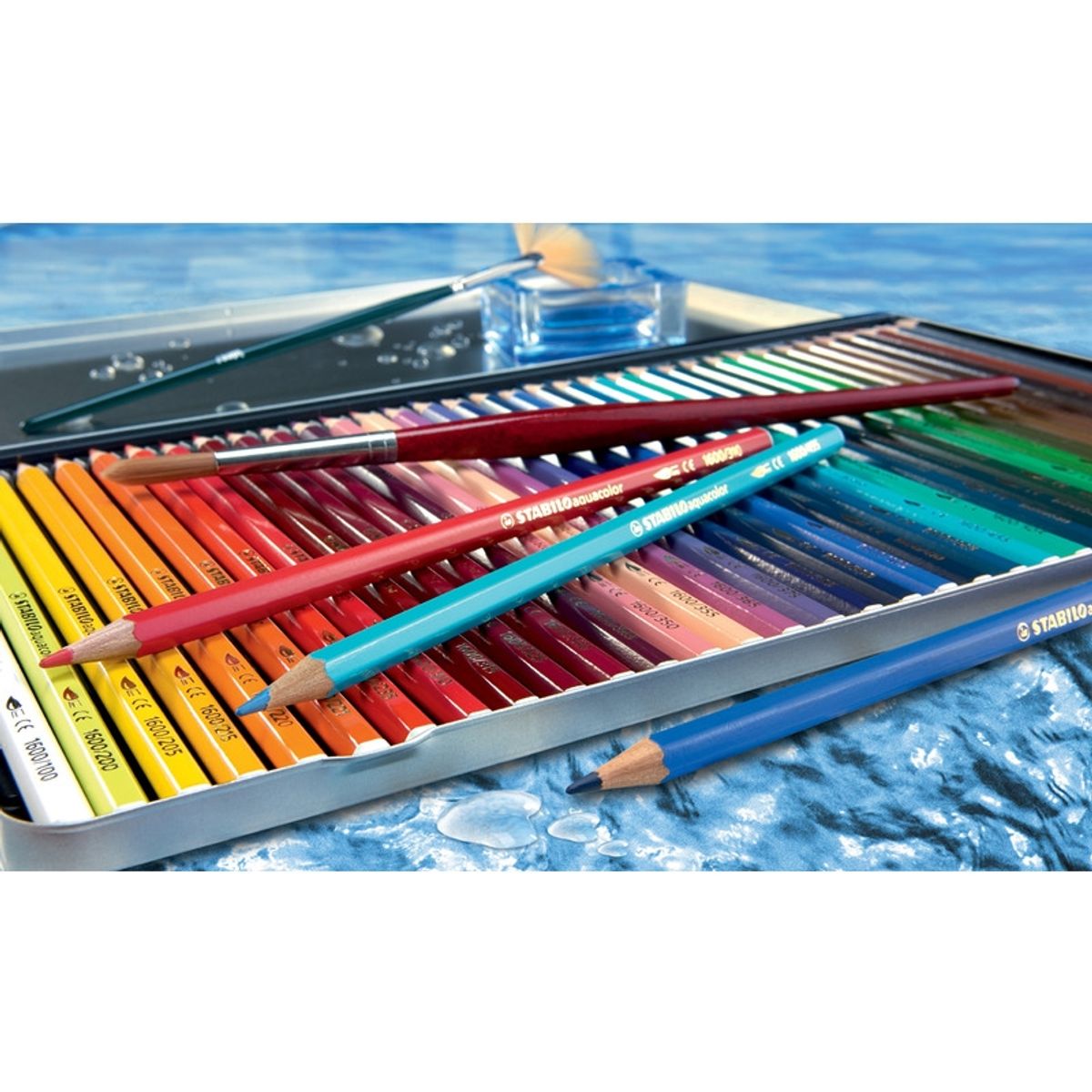 STABILO - Lápices Aquacolor 36 Colores Stabilo