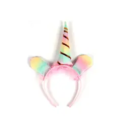 GENERICO - Cintillo Unicornio Arcoiris 25X22 Cm