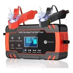 SHOP EHOME BAG - Cargador de bateria partidor inteligente 12V para Auto Moto