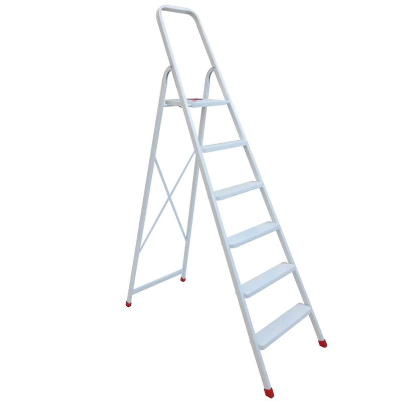 GENERICO - Escalera 6 peldaños tipo Tijera