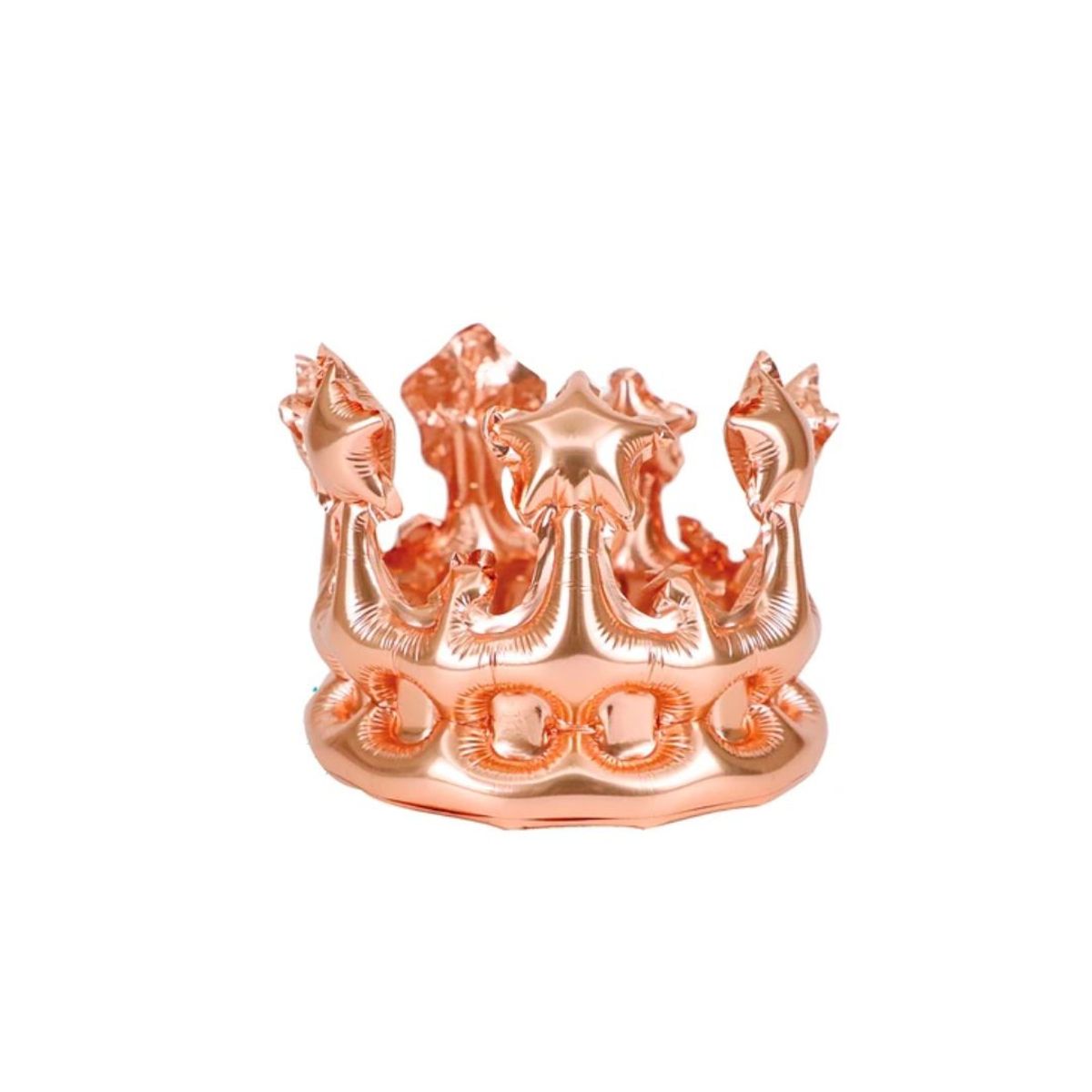 GENERICO - Corona De Globo Oro Rosa  20x78cm