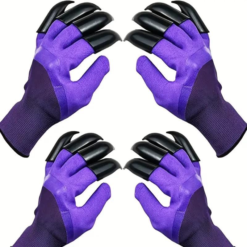 EDWINAYY - Guantes Para Jardinería Con Garras Trabajo Jardín