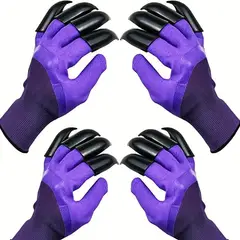 EDWINAYY - Guantes Para Jardinería Con Garras Trabajo Jardín