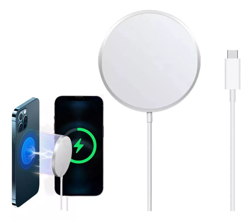 Cargador Inalámbrico Para iPhone 1213 Carga Rápida 15w