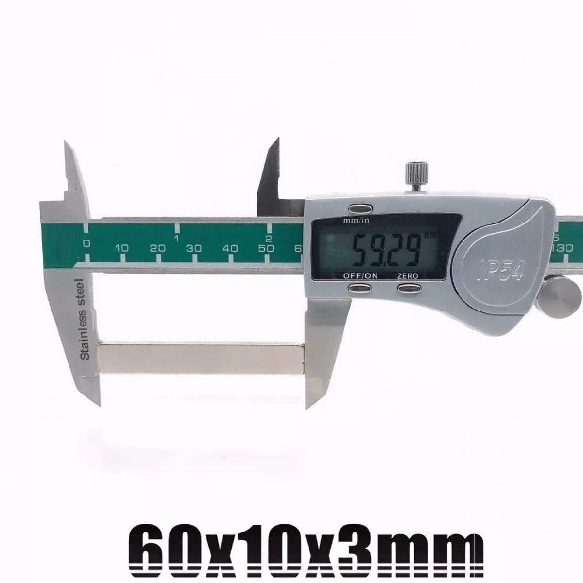 KUANGYE - Imán Neodimio 60x10x3 Mm Precio Por Unidad