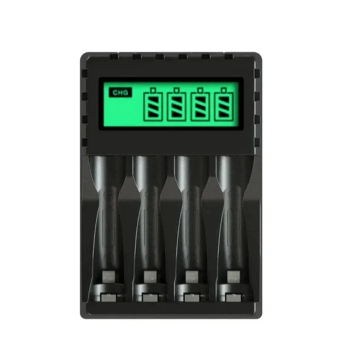 GENERICO - Cargador de Baterías recargables AA o AAA  Pantalla LCD