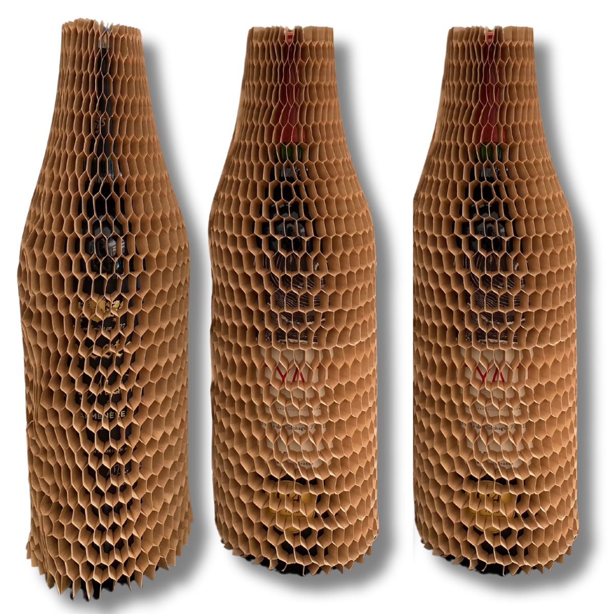 GENERICO - Pack De 3 Fundas De Papel Kraft Para Embalaje 450x10mm