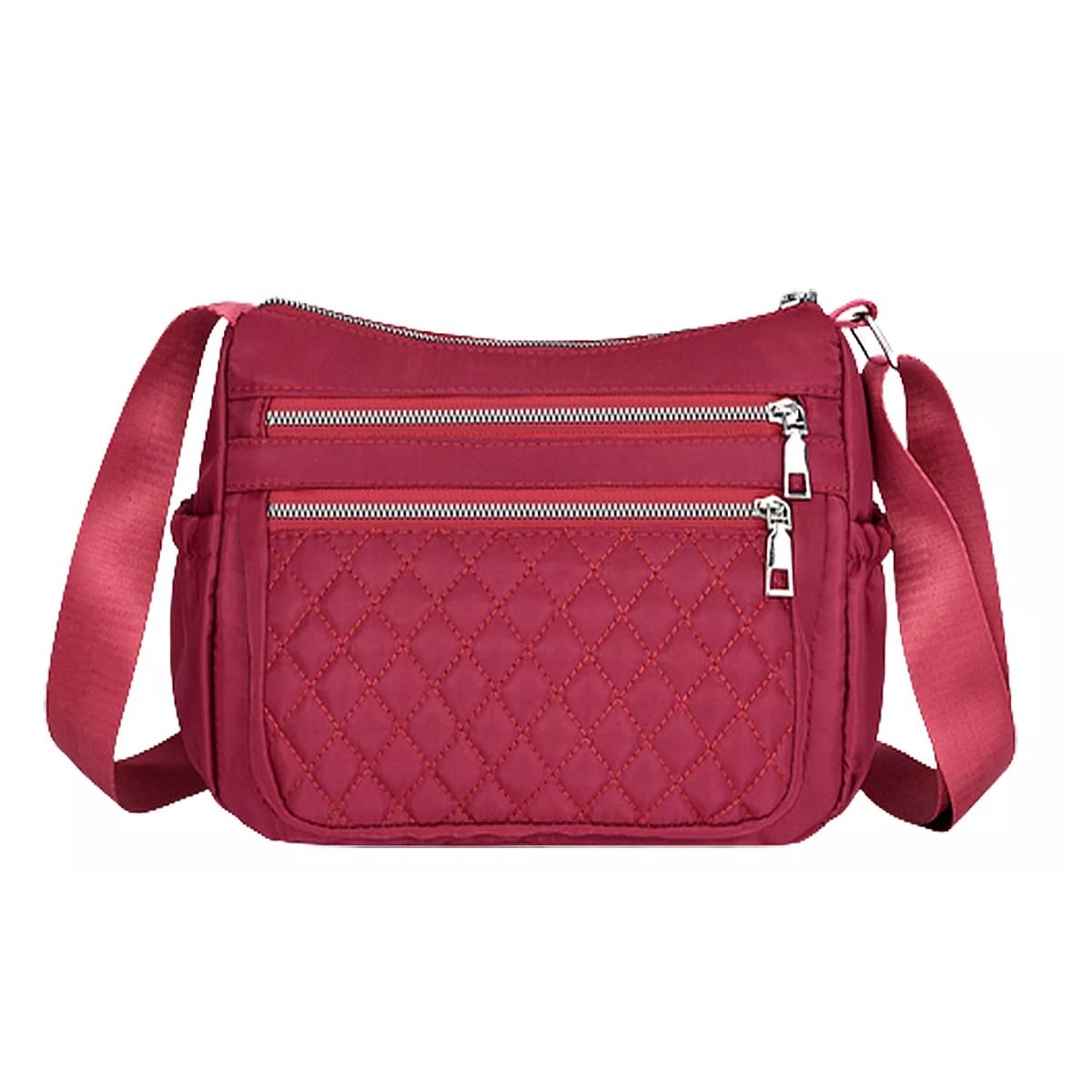 GENERICO - Bolso Cruzado Para Mujer Bandoleras Múltiples Bolsillos