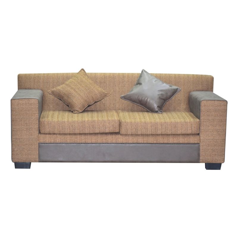 MSA MUEBLES SANTA ANA - SOFA  3 CUERPOS IBIZA  TELA 25 COJINES 410