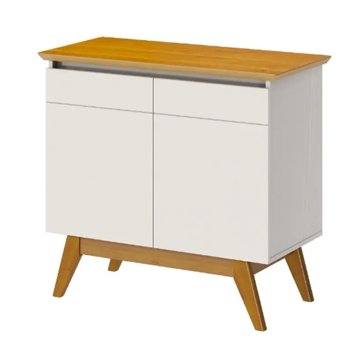 BE DESIGN - Buffet Classic Con Puertas Blanco Caramelo