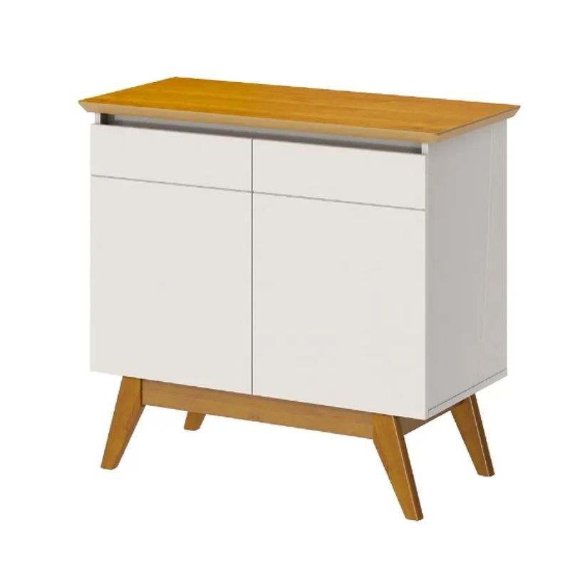 BE DESIGN - BUFFET CLASSIC 64333 0.85 PUERTAS BLANCO/CARAMELO