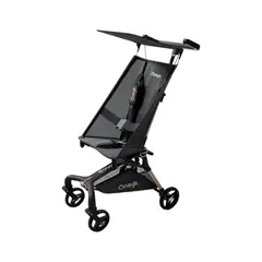 LUBABYCAS - Coche de Paseo Lujoso Últra Slim Negro