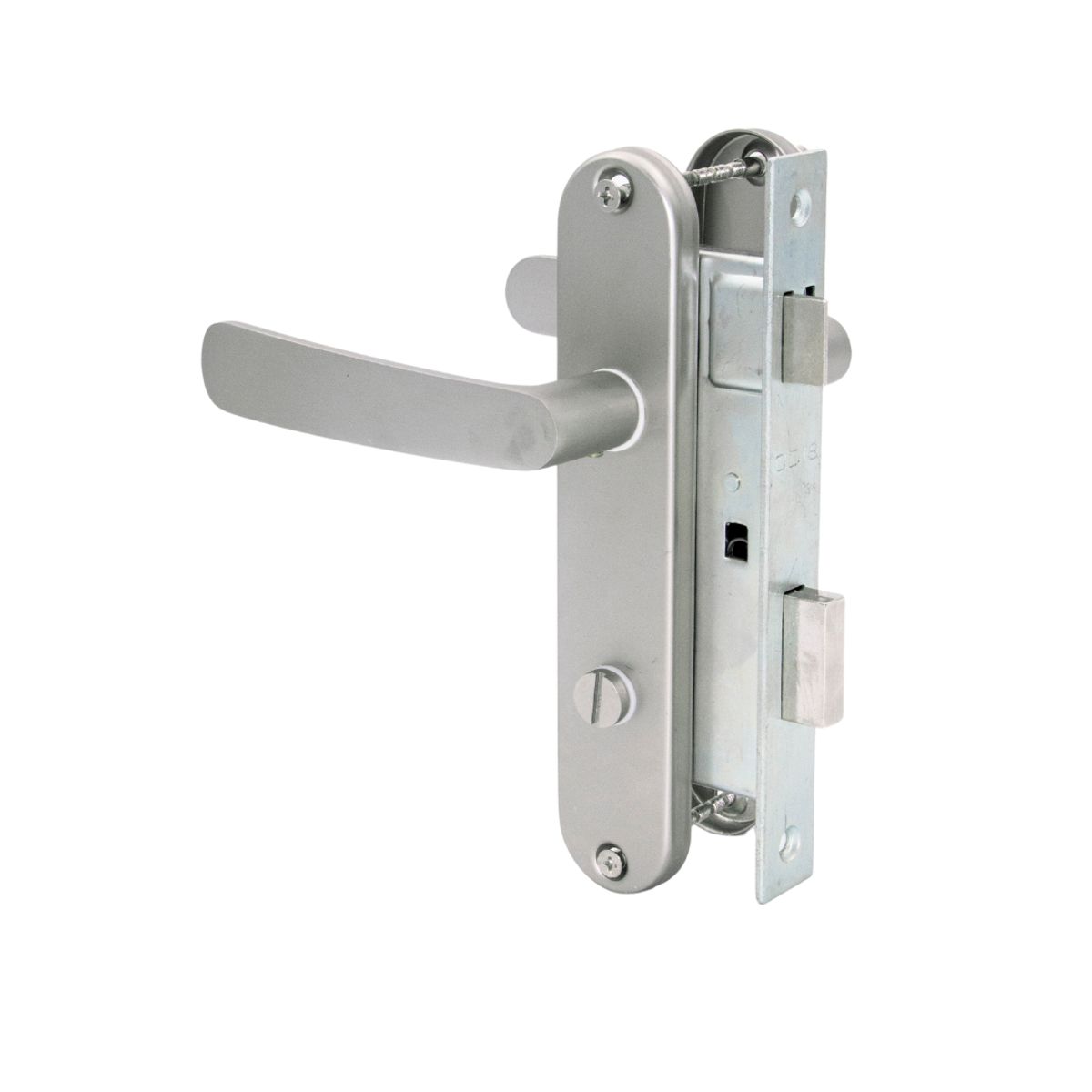 ODIS - Cerradura Embutir Odis Simona 7040 Baño - Plata