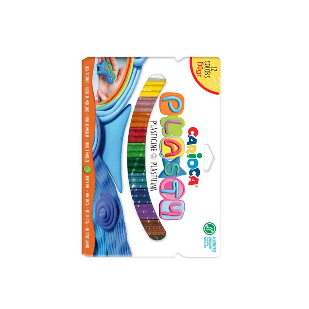 CARIOCA - Plasticina 12 Colores 150grs Carioca - SC