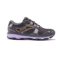 Zapatilla Trail Running Mujer Shock Gris