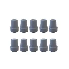 GLOMED - Set regatón gris 19 mm 10 unidades