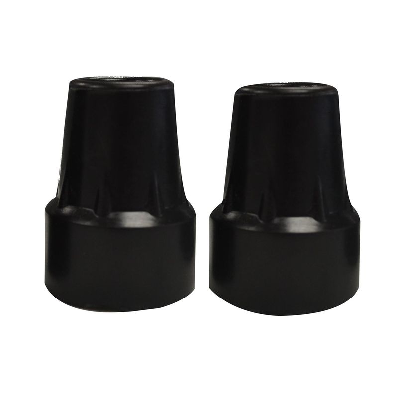 GLOMED - Set regatón negro 19 mm  2 unidades GLOMED