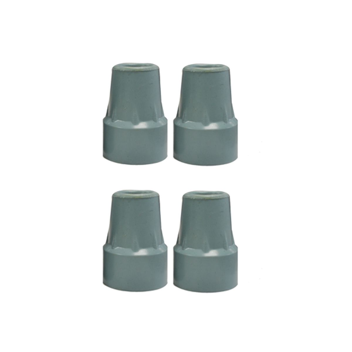 GLOMED - Set regatón gris 19 mm  4 unidades GLOMED