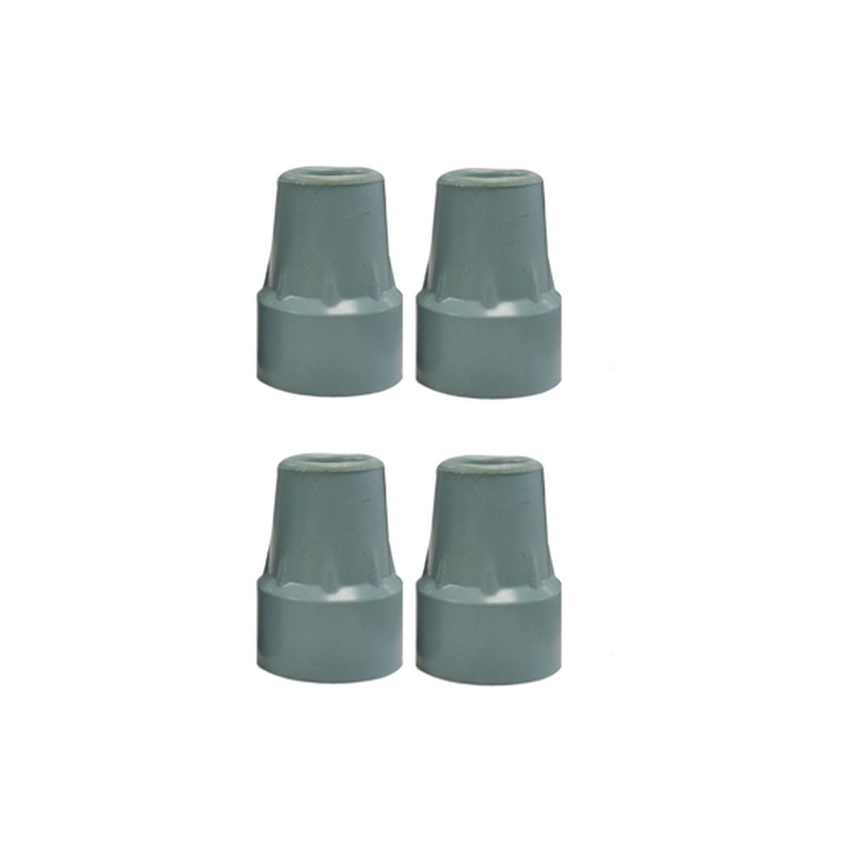 GLOMED - Set regatón gris 19 mm  4 unidades GLOMED