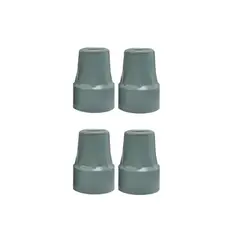 GLOMED - Set regatón gris 19 mm 4 unidades