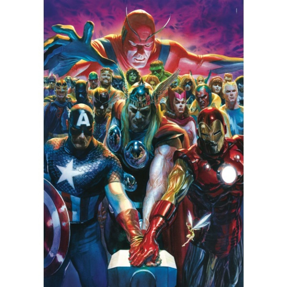 CLEMENTONI - Puzzle 1000 piezas Marvel Avengers
