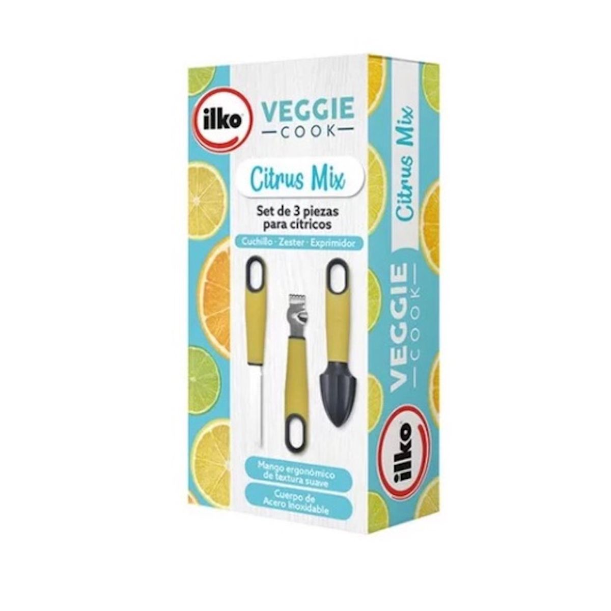 ILKO - Utensilios Cocina Cítricos Veggie Cook Set de 3