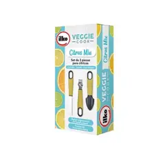 ILKO - Utensilios Cocina Cítricos Veggie Cook Set de 3