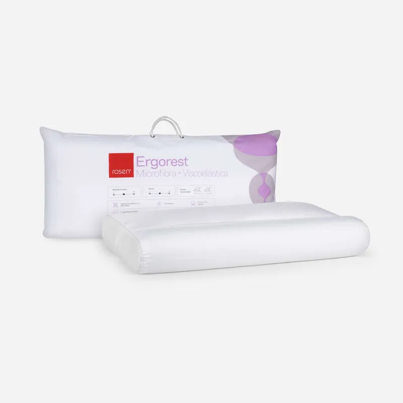 ROSEN - Almohada Rosen Viscoelástica-Microfibra Ergorest King