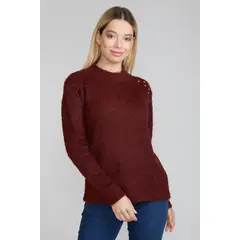 TENTATION - Sweater Peludo Cafe