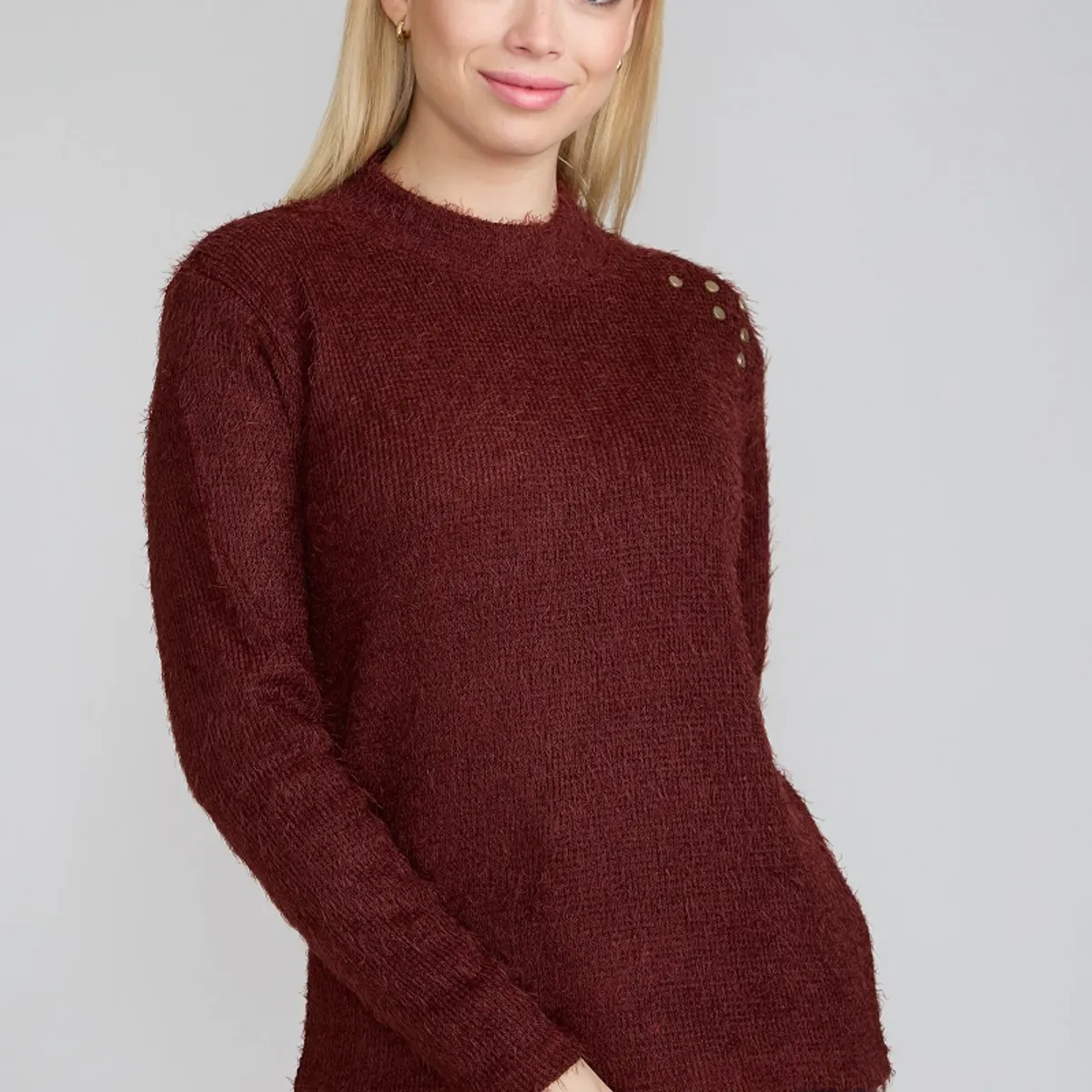 TENTATION - Sweater Peludo Cafe Tentation