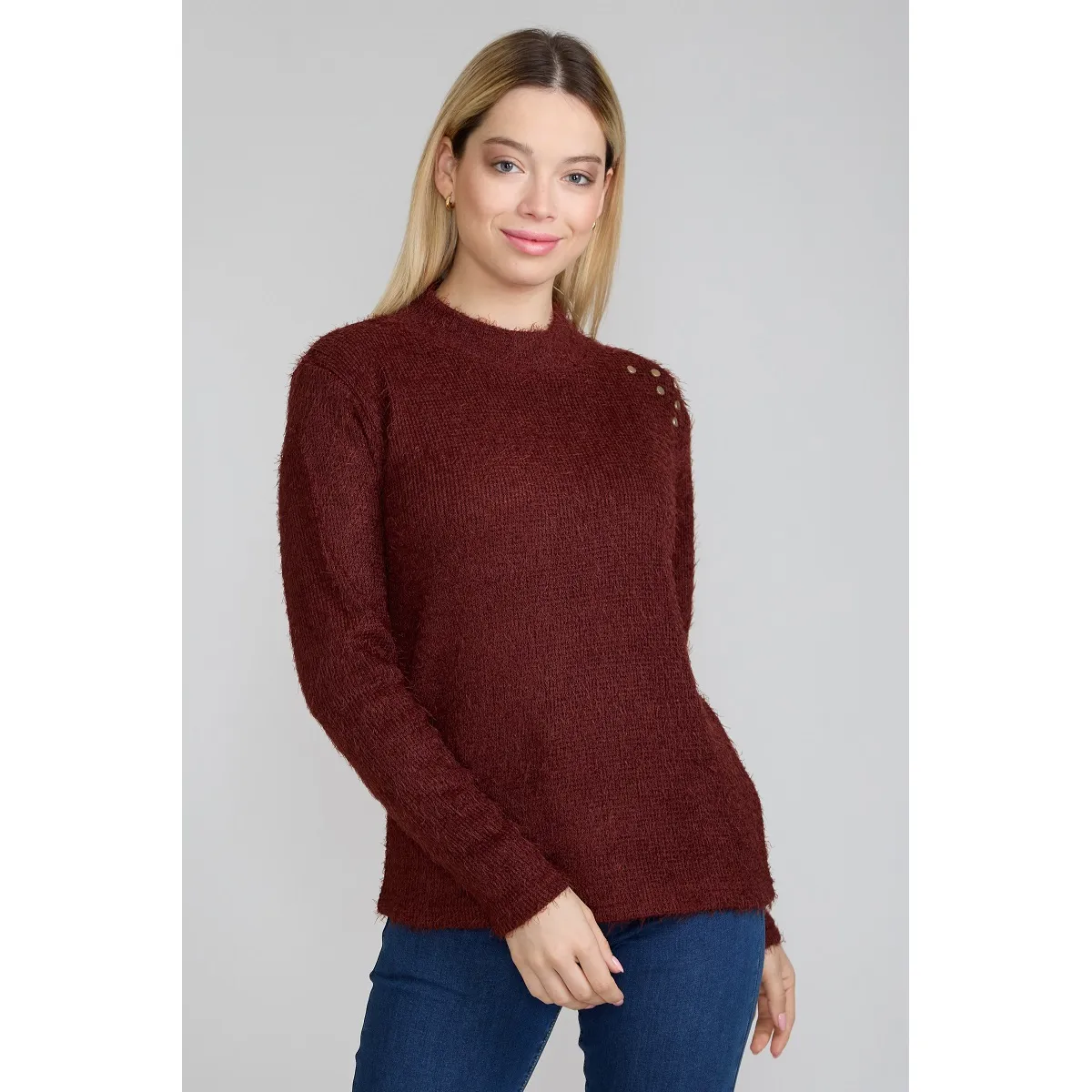TENTATION - Sweater Peludo Cafe Tentation