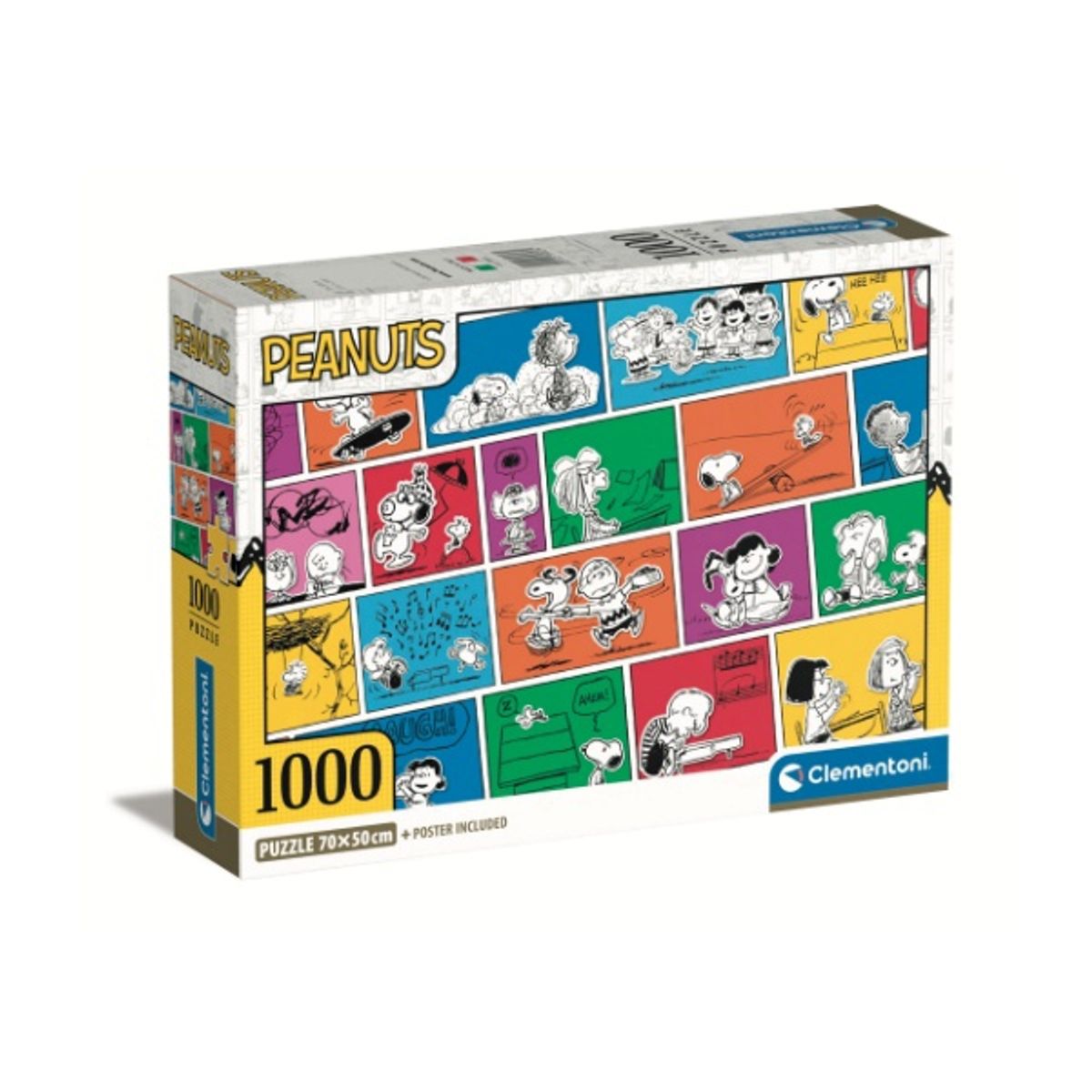 CLEMENTONI - Puzzle 1000 piezas Charlie Brown