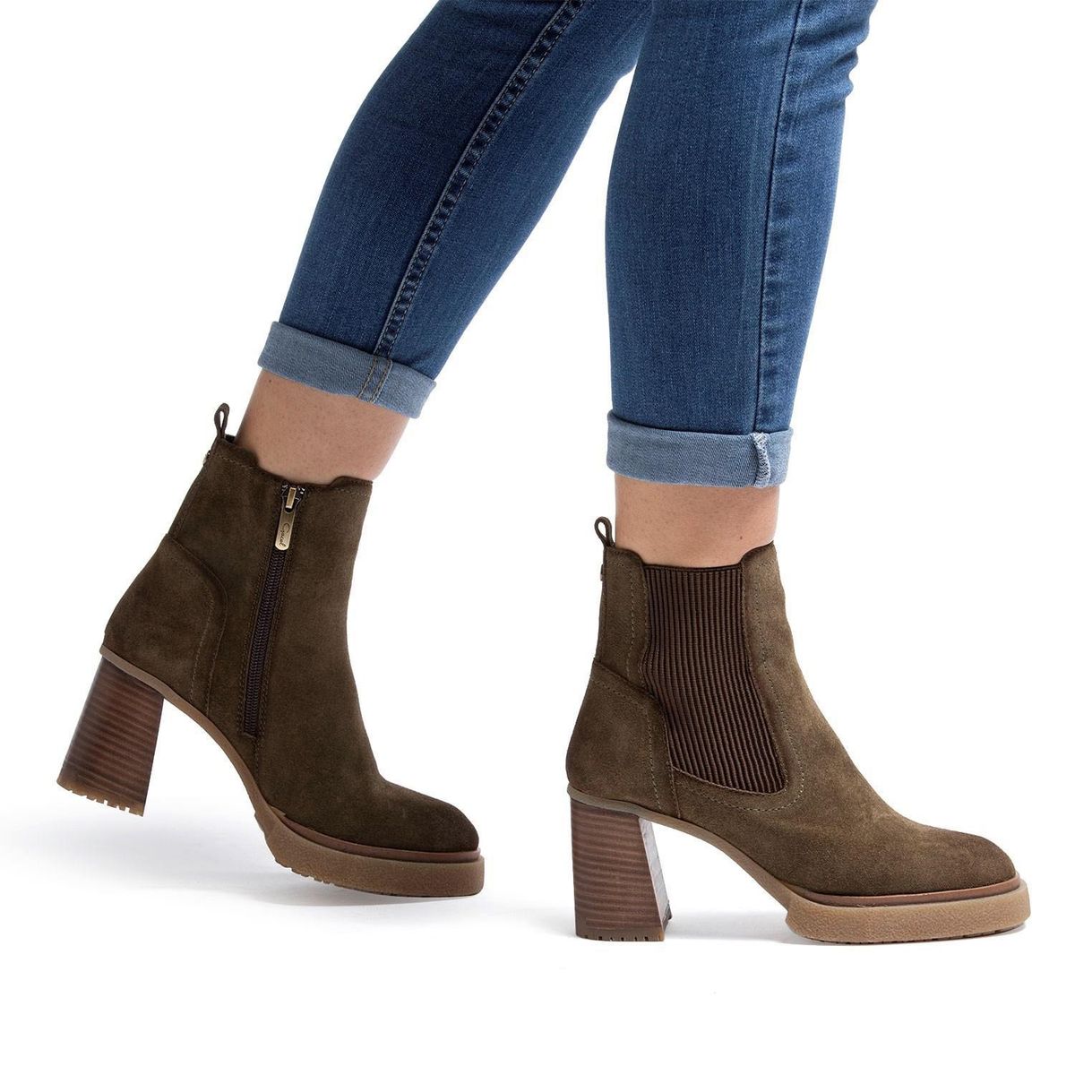 GACEL - Botin - Mujer - Pepa - Gacel - Olivo