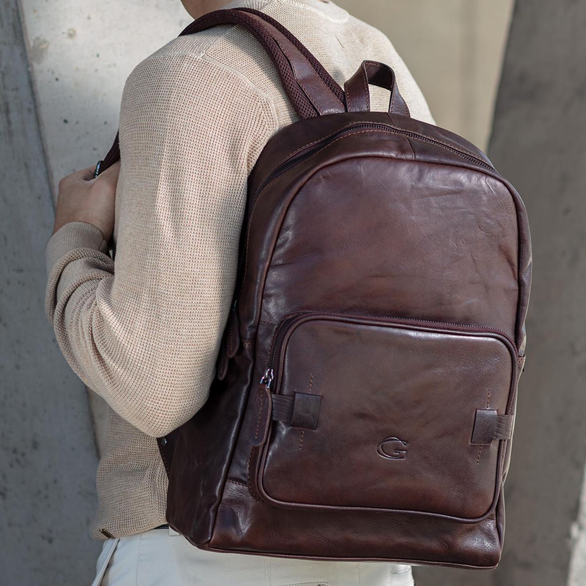 GUANTE - Mochila - Hombre - Viaje - Guante - Chocolate
