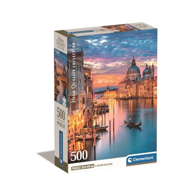CLEMENTONI - Puzzle 500 piezas  Amanecer Venecia