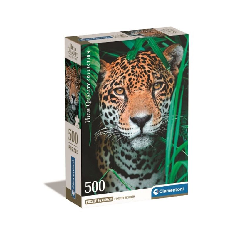 CLEMENTONI - Puzzle 500 piezas Jaguar