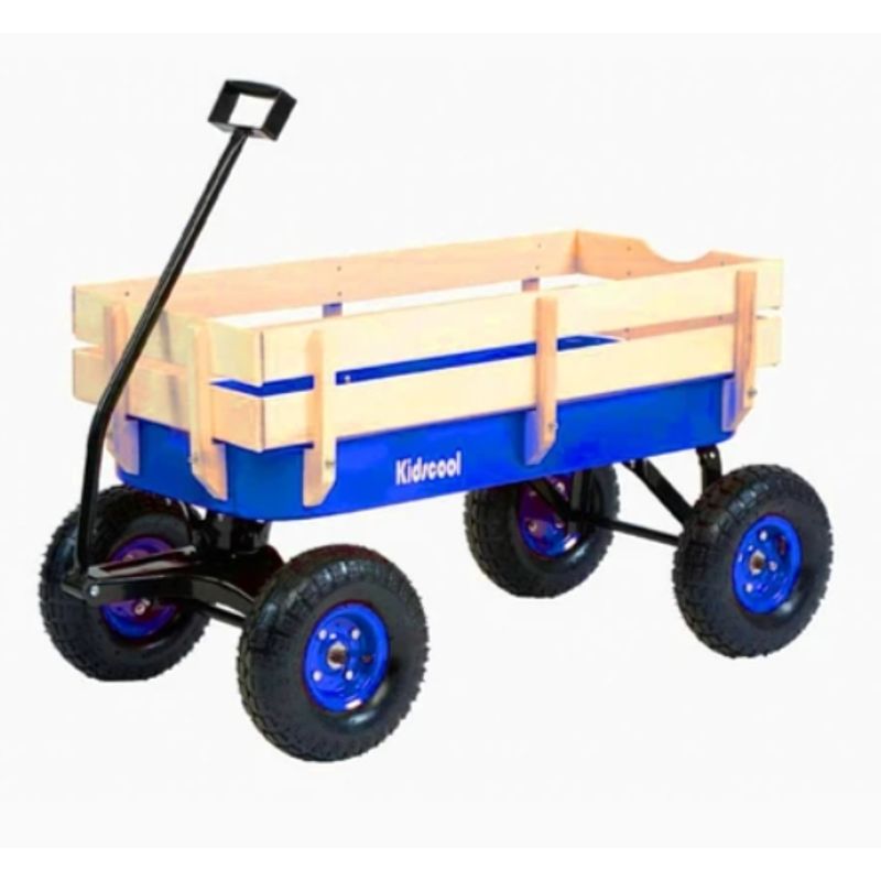 KIDSCOOL - CARRO DE ARRASTRE WAGON AZUL