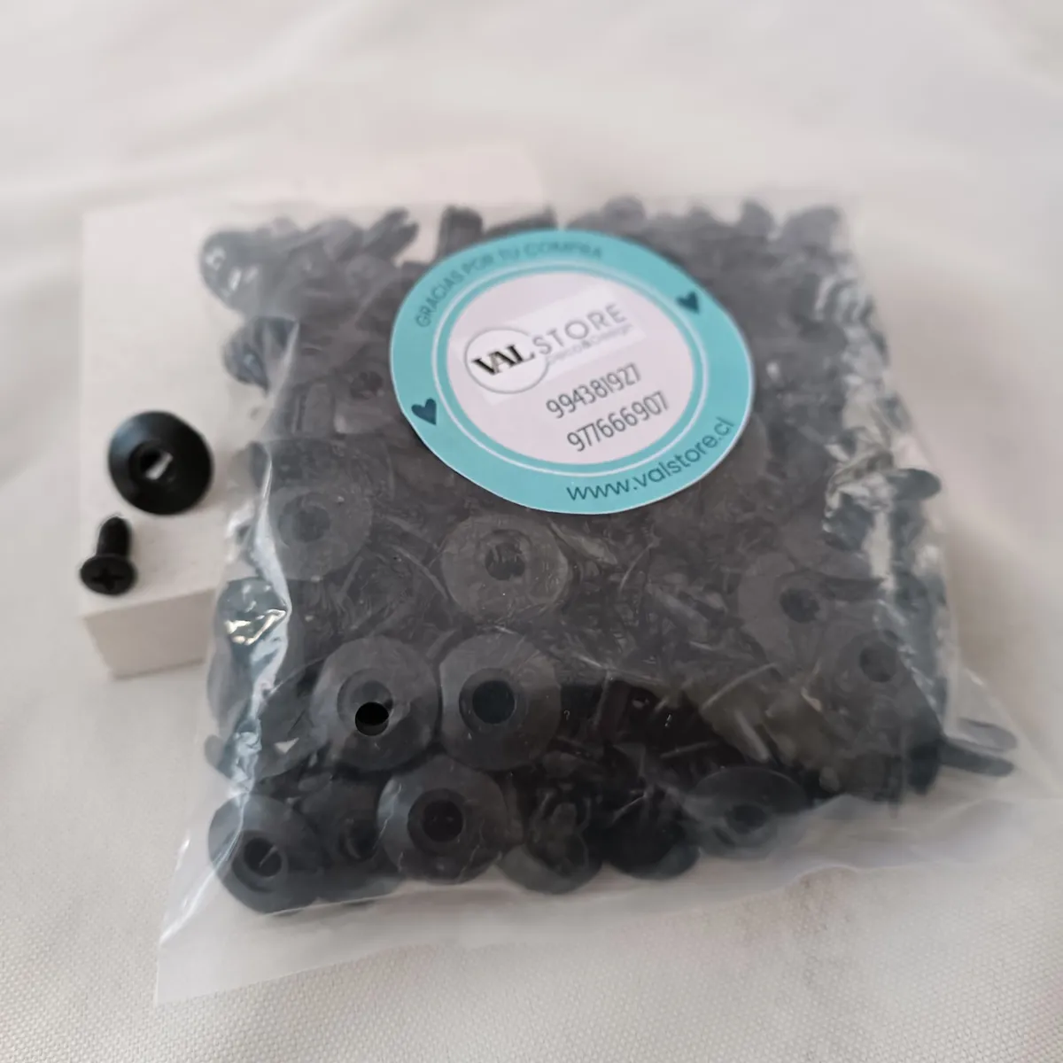 VALSTORE DECO Y DESIGN - Pack Cinta Valstore Poliprop Cubre Cerco Negro 12m2 ancho 50mm Incluye Broches