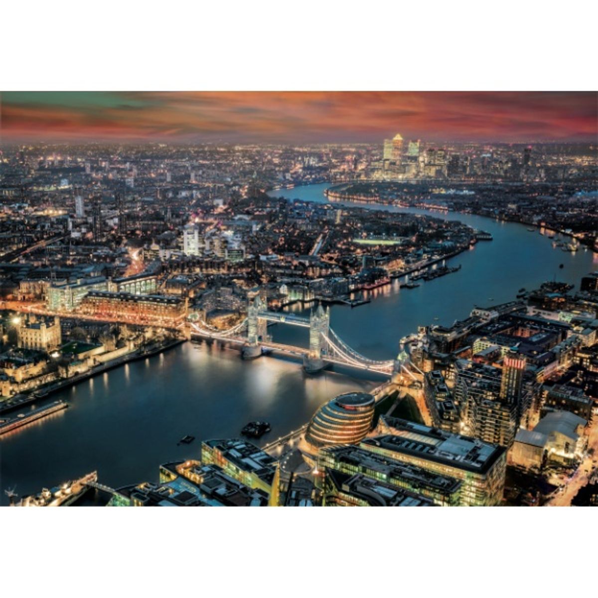 CLEMENTONI - Puzzle 2000 piezas Vista Aerea Londres