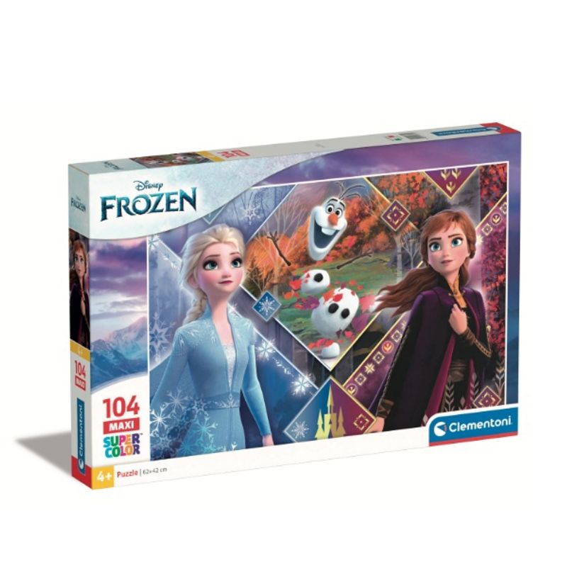 CLEMENTONI - Puzzle 104 piezas 2 Frozen 2 Maxi